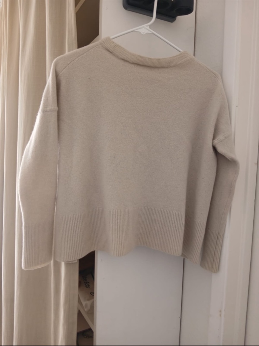 All saints Soft Cream Crewneck Pullover